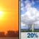 Wednesday: Mostly Sunny then Slight Chance Showers And Thunderstorms