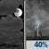 Monday Night: Mostly Cloudy then Chance Showers And Thunderstorms